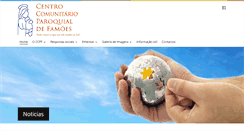 Desktop Screenshot of ccparoquial-famoes.org